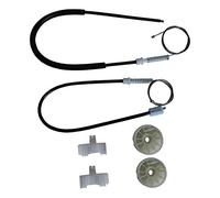 MKVAXR Kit di riparazione for alzacristallo elettrico Set anteriore sinistro for destro, for Citroen, SAXO S0, S1 1996-2004 Motorino alzacristalli auto