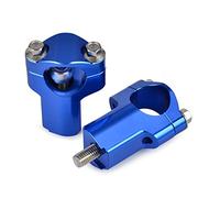 MKVAXR Kit di supporto for riser manubrio da 28 mm, for Beta, RR 2012-2022, for EXC EXCF XC XCW HUSABERG, for Husqvarna, for Sherco Morsetto manubrio moto(Blue)