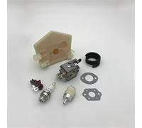 MKVAXR Kit Filtro Tubo Flessibile Filtro Aria carburatore, for Husqvarna, 51 55, for Rancher, Parti di Ricambio for Motosega, for Walbro, WT-170 Carb Kit di Sostituzione del carburatore
