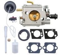 MKVAXR Kit guarnizioni Linea Filtro Carburante carburatore, for Motosega Husqvarna, 395 395XP 503280410, for Walbro, Carb WJ115 Kit di Sostituzione del carburatore