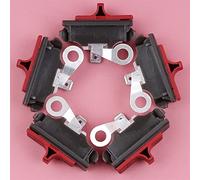 MKVAXR Kit interruttore di arresto on-off da 5 pezzi/lotto, for motosega Husqvarna 137 142 36 41 42 136 50 51 55 61 254 257 261 262 268 272 281 288 3120 Kit interruttore per motosega
