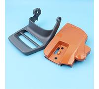 MKVAXR Kit leva protezione mano freno coperchio frizione pignone catena, for Husqvarna, motosega 340 345 350 E EPA 537 10 78-01 503850901 Maniglia del freno della motosega