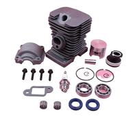 MKVAXR Kit paraolio cuscinetto manovella base cilindro pistone motore da 38 mm, for pezzo di ricambio for motosega, For Stihl MS180 018 MS 180 Cilindro Pistone