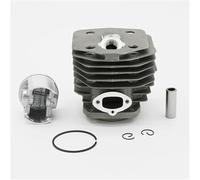 MKVAXR Kit pistone Cilindro da 45 mm, for Husqvarna, 154 154XP 254 254XP XP Pezzi di Ricambio for Motosega a Benzina 503503903 503503901 Kit di Sostituzione del carburatore
