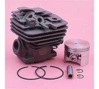 MKVAXR Kit pistone Cilindro da 49 mm, for motoseghe STIHL, MS361 MS 361 di Ricambio 1135 020 1202 Anelli Elastici con Anello Perno Big Bore Kit di Sostituzione del carburatore