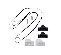 MKVAXR KIT RIPARAZIONE ALZACRISTALLI ELETTRICI, for VW, for POLO, 6N1 6N2 2 3 PORTA ANTERIORE SINISTRA OE 6N3837461 Motorino alzacristalli auto