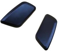 MKVAXR LARBLL Car Styling Faro anteriore sinistro destro Copri ugello di spruzzo lavafari, for Chrysler, for Sebring 2007-2010 Copertura ugello lavavetri(BLACK Pair)