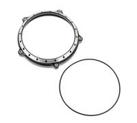 MKVAXR Motorcycle 5.75" Headlight Lamp for Bezel Trim Ring Headlamp