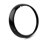 MKVAXR Motorcycle 7" Headlight Headlamp Trim Ring Visor Light Cover