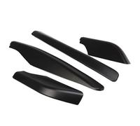 MKVAXR Nero, for Mitsubishi, for Pajero V80 2009-2014 2015 2016 2017 2018 ABS plastica Portapacchi Bar Rail End Sostituzione Copertura Shell 4 Pezzi Portapacchi per Auto