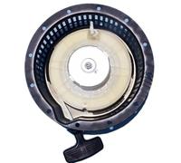 MKVAXR Olio Motore 186F 186FA 188F L100 Maniglia di avviamento a Strappo Tuta for Kipor Kama e Tutti i Marchi Cinesi Avviamento a Strappo(Black Counterclockwise-01)