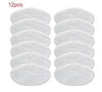 MKVAXR Panni Lavabili for Mocio Polti Kit Vaporetto PAEU0332 Aspirapolvere a Vapore Panni in Microfibra Ricambi Accessori Ricambi per pulitori a vapore(12pcs)