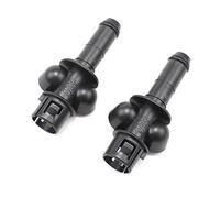 MKVAXR Paraurti anteriori Faro Ugello Spruzzatore Jet Rondella Faro Pulitore Copertura Adattatore Supporto, for Toyota, Avensis 2003-2009 85207-05021 85208-05021 Ugello lavafari