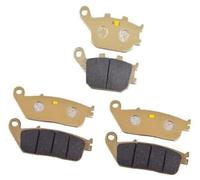 MKVAXR Pastiglie Freno Anteriori e Posteriori for Moto, for K Z750 ZR750 ZR750L Z750L ZR750M ZR 750 L7F L8F L9F LAF LBF M7F M8F M9F MAF MBF Pastiglie Freno per Moto(Black 1pair Copper Front)