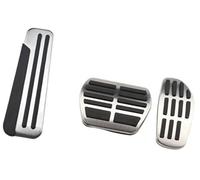MKVAXR Pedale, for NISSAN, for X-TRAIL, for Xtrail, for Rogue T32, for Qashqai, for Sport J11, for Kicks Car Gas Brake Pedal Cover Pedale della frizione(BLACK AT with REST)