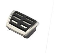 MKVAXR Pedale Pad, for VW, for Teramont 2017-2016 2017 2018 2019 2020 2021 2022 2023 Auto Car Pedali Piede Carburante Freno Frizione Poggia Copertura Pedale della frizione(BLACK 1piece Brake Pedal)