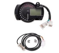 MKVAXR,per KOSO, LCD Digital Motorcycle RX2N Contachilometri Tachimetro Strumento Misuratore Regolabile MAX 299KM/H 7colori Cruscotto Tachimetro per motocicletta(With sensor 1)