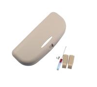 MKVAXR Porta Occhiali for Auto, for Mazda, 2 3 5 6 CX-3 CX-4 CX-5 CX-7 CX-9 Atenza Axela Custodia for Occhiali da Sole for Auto Portaocchiali per Auto(Upgrade Beige)