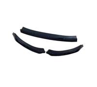 MKVAXR Protezione 3PCS Auto Paraurti Anteriore Lip Spoiler Splitter Diffusore Staccabile Body Kit, for Hyundai, for Elantra, 2016 2017 2018 2019 Spoiler Splitter anteriore(BLACK Glossy Black)