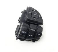 MKVAXR Pulsanti multifunzione for interruttore di controllo della velocità del volante dell'auto, for Ford, Edge, Explorer, 2012 2013 2014 2015 Interruttore al volante(BLACK B2)