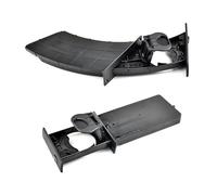 MKVAXR Ricambi auto 51459125622 Portabicchieri anteriore sinistro destro Portabicchieri nero, for BMW, for E60 E61 Serie 5 520i 525i 528i 2003-2010 Portabicchieri per auto(Left Bend)
