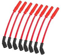 MKVAXR Set di cavi di accensione for candele di accensione for veicoli, colore rosso Cavo di accensione