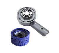 MKVAXR Sostituzione coperchio posteriore motore/coperchio posteriore motore e filtro, for Dyson, V6 DC58 DC59 DC61 DC62 DC74 Accessori for aspirapolvere Copertura del motore dell'aspirapolvere