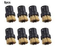 MKVAXR Sostituzione dell'ugello dell'irrigatore della spazzola in nylon for BE6002 C1052 Spazzole for la pulizia delle parti del pulitore a vapore portatile Ricambi per pulitori a vapore(8PCS)