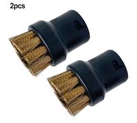 MKVAXR Spazzola for la pulizia in filo di ottone e nylon Ugelli for SC1 SC2 CTK10 SC3 SC4 SC5 Ricambi for pulitori a vapore Spazzola Ricambi per pulitori a vapore(Copper Brush)