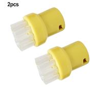 MKVAXR Spazzola for la pulizia in filo di ottone e nylon Ugelli for SC1 SC2 CTK10 SC3 SC4 SC5 Ricambi for pulitori a vapore Spazzola Ricambi per pulitori a vapore(Yellow)