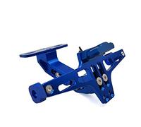 MKVAXR Supporto targa posteriore moto CNC con supporto LED, for CBR600 F2 F3 F4 F4i VFR 1200 ST 1300 NC750S X CB1100 CBF1000 Braccio di montaggio della piastra per motocicletta(Blue)
