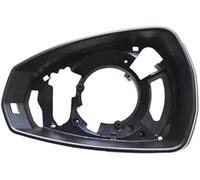 MKVAXR Tappo copri specchietto retrovisore laterale for auto, telaio for for A3 S3 RS3 2014-2020, supporto for, parti for automobili, calotte for (destra) Cornice specchietto retrovisore(BLACK Left)