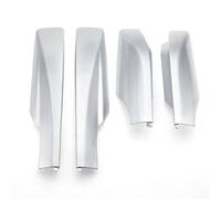 MKVAXR Tappo terminale for Barra di Copertura for Portapacchi for Auto, 4 Pezzi, for Toyota, for RAV4, XA30 2006-2012 Portapacchi per Auto(Silver)