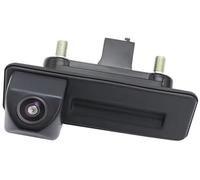 MKVAXR Telecamera retromarcia, per Vw, per Skoda, per Octavia 2 3, per A5 Fabio, per Yeti, per Superb Cvbs Ahd 1080P Maniglia per telecamera posteriore del veicolo(BLACK B AHD1080P 175Deg)