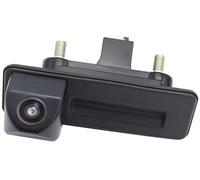 MKVAXR Telecamera retromarcia, per Vw, per Skoda, per Octavia 2 3, per A5 Fabio, per Yeti, per Superb Cvbs Ahd 1080P Maniglia per telecamera posteriore del veicolo(BLACK A AHD1080P 175Deg)