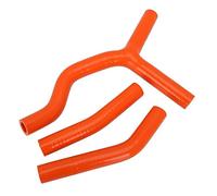 MKVAXR Tubo dell'acqua for moto Tubo flessibile for radiatore in silicone SX125 SXS125 2003-2006 EXC200 MXC200 2003-2004 EXC125 2005 Arancione Tubo flessibile del radiatore per motocicletta