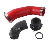 MKVAXR Tubo flessibile di aspirazione in silicone, tubo turbo, gomito scarico, for Golf, Mk7 R, V8 Mk3 2015+, for A3, S3 Tt Gruppo tubo turbocompressore per auto(Rot)