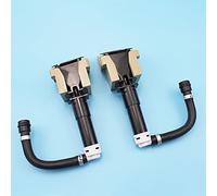 MKVAXR Ugello spruzzatore lavafari anteriore 28642-1CJ0A 28641-1CJ0A, for NISSAN, for Infiniti, FX35 FX37 FX50 2008-2013 QX70 2014-2015 Ugello lavafari(Pair)