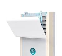 MKYOKO Condizionatore, Deflettore Condizionatore, Condizionatori, Deflettore Regolabile per Climatizzatore, Aiuta Il Deflettore e la Direzione del Vento, Anticondensa (Size : 50x30cm/19x11inch)
