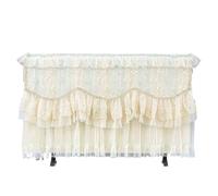 MKYYIOED Copertina Per Tv Lace LCD TV Cover 42 Inches Curved Surface 55 Don't Take It Off Television(Style 07,70 * 210cm)