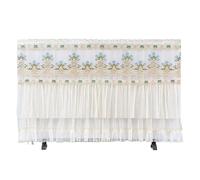 MKYYIOED Copertina Per Tv Lace LCD TV Cover 42 Inches Curved Surface 55 Don't Take It Off Television(Style 04,60 * 150cm)