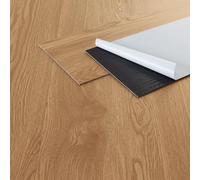 ML-Design Pavimento in PVC 91,5 x 15,3 cm Marrone Piastrelle 2 mm 6,69 m² 48 Listoni Pavimento in Vinile Aspetto Legno di Rovere Sundance Impermeabile Mattonelle Autoadesive Pavimenti Antiscivolo