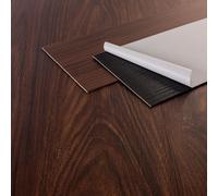 ML-Design Pavimento in PVC 91,5 x 15,3 cm Rosso-Marrone Piastrelle 2 mm 4,46 m² 32 Listoni Pavimento in Vinile Aspetto Legno di Noce Impermeabile Mattonelle Autoadesive Pavimenti Antiscivolo