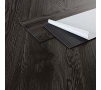 ML-Design Pavimento in PVC 91,5 x 15,3 cm x 2 mm Rovere Grigio Scuro Piastrelle 2 mm 8,92m²/64 Listoni Pavimento in Vinile Aspetto Legno di Rovere Impermeabile Mattonelle Autoadesive Antiscivolo