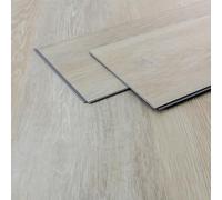 ML-Design Pavimento PVC Parquet Vinile Deluxe Marrone Chiaro Rovere Afterglow a Click 21 pz 122x18cm 4,62m² 4,2mm Listoni Laminati a Incastro Antiscivolo Pavimentazione Impermeabile Classe Utilizzo 34