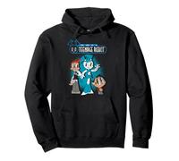 MLAATR Vintage Distressed Group Pose Cartoon Felpa con Cappuccio