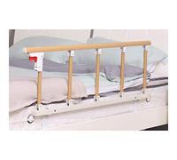 MLAQLS Ringhiera laterale pieghevole adatto per anziani Guardaroba letto ausiliario Guardaroba da letto ospedale metallo protezione paraurti (D 120 x 40 cm)