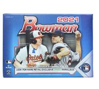 MLB 2021 Bowman Baseball 6-Pack Blaster Box | 72 Carte