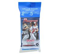 MLB 2021 Bowman Baseball Value Pack | 12 Carte Per Pacco