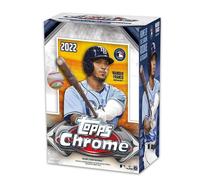 MLB 2022 Topps Chrome Baseball Value Box | 8 Pacchi